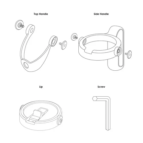 Gobelet EXPLORER 900 ml BLACK