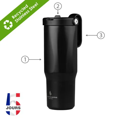 Gobelet EXPLORER 900 ml BLACK