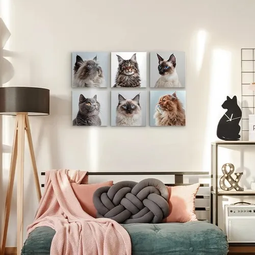 Carreaux Photo Magnétiques Personnalisables 20x20 cm