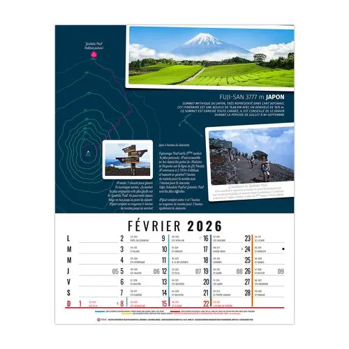 HUBERT 2026 - 12 FEUILLETS - BLOC SEUL SANS MARQUAGE