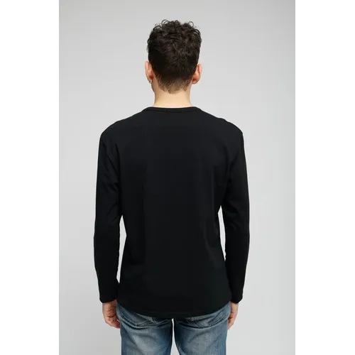 Henley Manche Longue Homme en Coton Bio Personnalisable