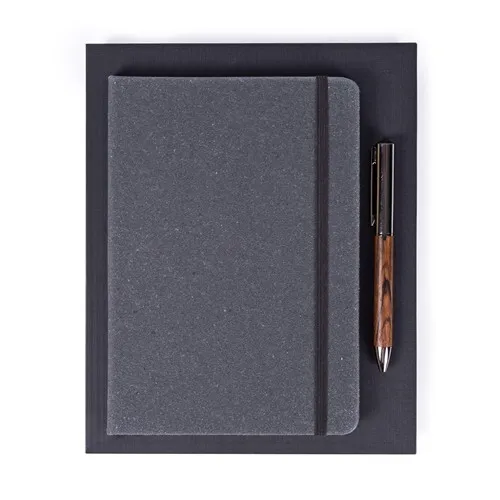 Coffret Cadeau d'Écriture Premium - Carnet A5 et Stylo Personnalisable