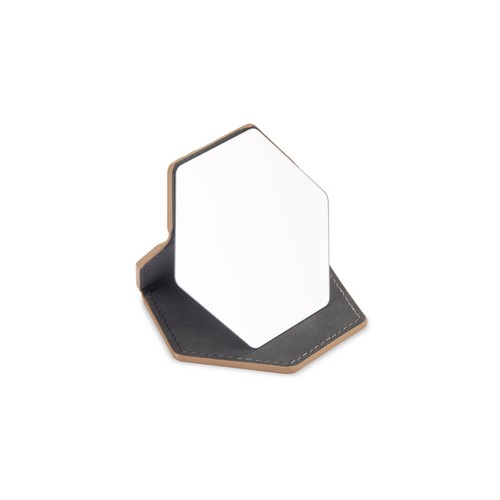 Miroir de Poche en Bambou Personnalisable - Cadeau Publicitaire Éco