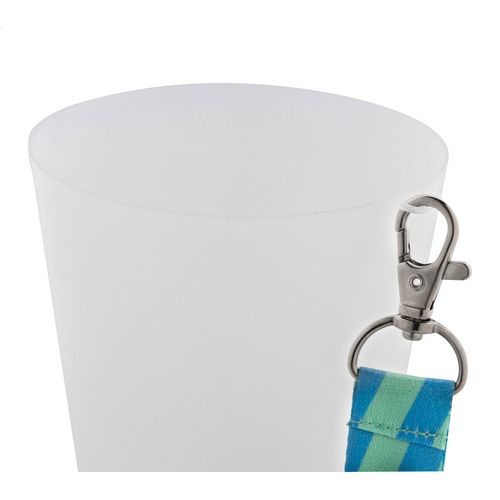 Gobelet réutilisable 500 ml avec crochet - Personnalisable