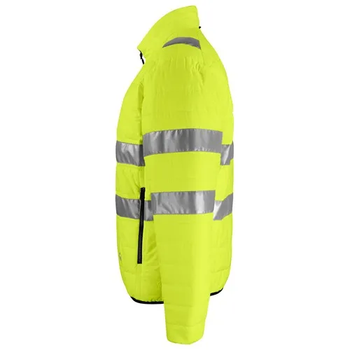 Doudoune Haute Visibilité Matelassée - Certifiée EN ISO 20471 Classe 3