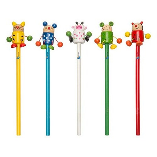 Crayon à papier animaux personnalisable - Bois et nylon