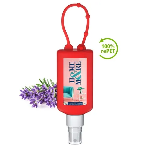Spray Lavande 50ml Éco-Responsable avec Bumper - Personnalisable