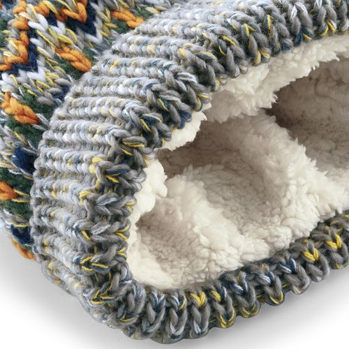 Bonnet à Pompon Personnalisable Blizzard - Motif Géométrique