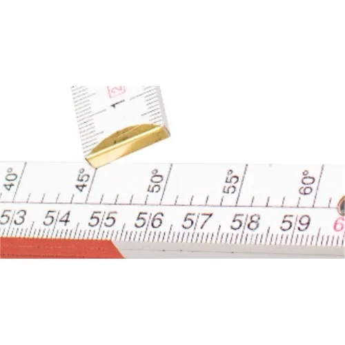 Mètre Pliant Bois de Hêtre Personnalisable - Qualité Professionnelle