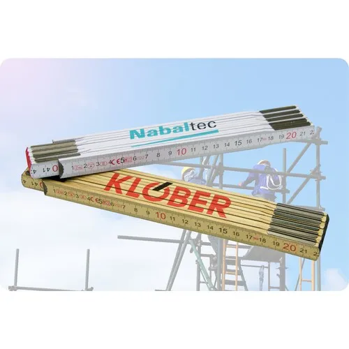 Mètre Pliant Bois de Hêtre Personnalisable - Qualité Professionnelle