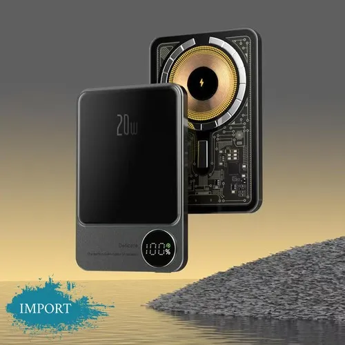 Powerbank Magnétique à Induction 10000mAh - Personnalisable