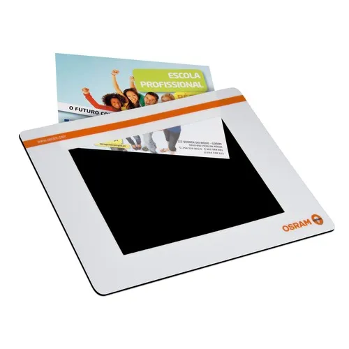 Tapis de souris personnalisable avec fenêtre d'insertion - 3mm