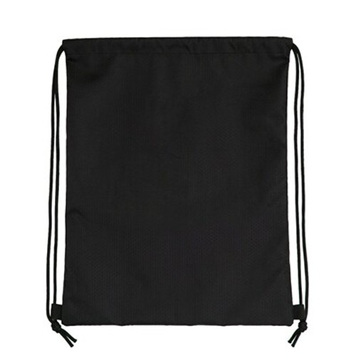 Sac à cordon sport avec poche filet - Polyester 300D personnalisable