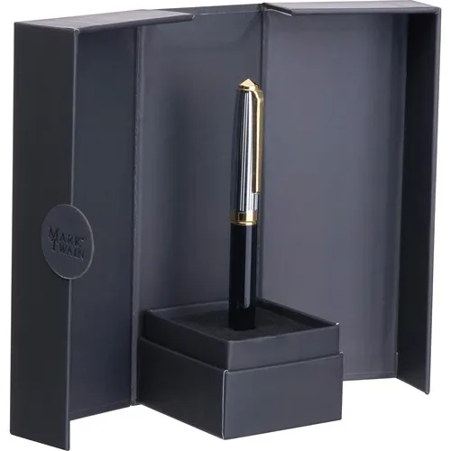 Stylo Bille Métal Gravé avec Étui Magnétique - Cadeau d'Entreprise