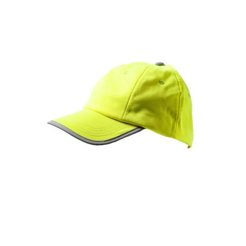 Casquette Fluo Jaune Enfant Personnalisable - Visibilité Maximale