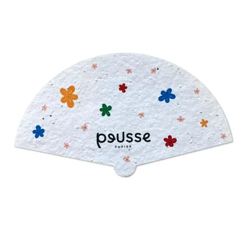 Éventail à Planter Personnalisé 270g - Fabrication Française