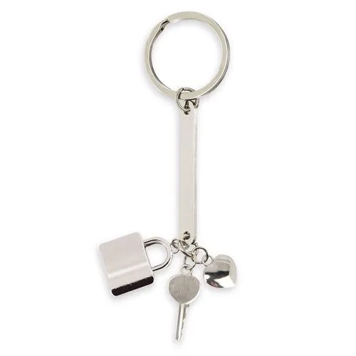 PORTE-CLÉS MÉTAL CHARMING COEUR