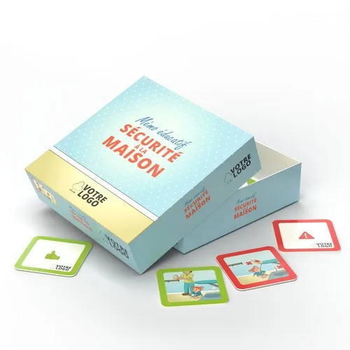 Jeu de mémo sécurité à la maison - 30 cartes