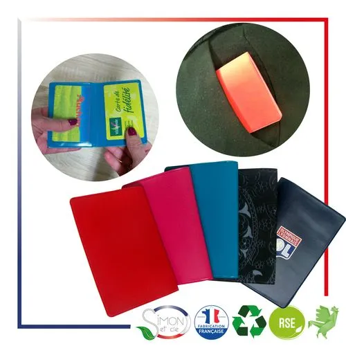 Porte-Multicartes Personnalisable - Fabrication Française