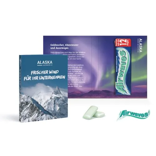 DEUX CHEWING GUMS EXTRA PROFESSIONAL dans un sachet personnalisable