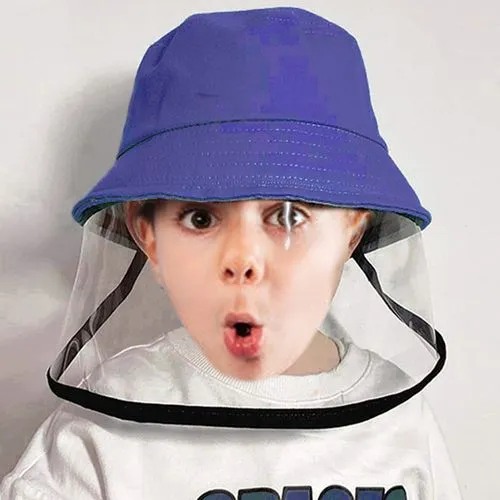 Chapeau Enfant Anti-Éclaboussures avec Visière PVC Personnalisable