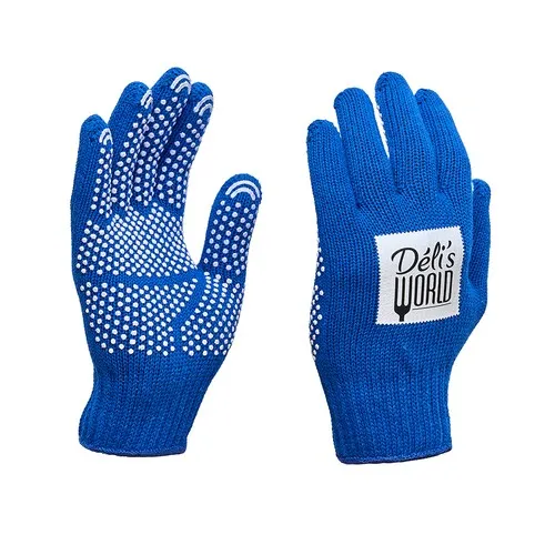 Gants de travail sans coutures antidérapants personnalisables