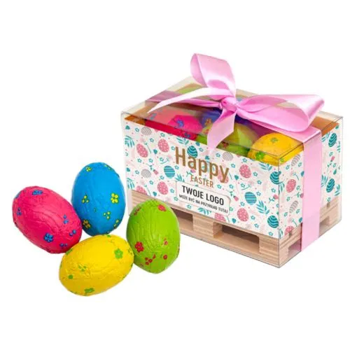 Oeufs sur une palette