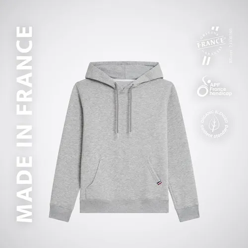 Hoodie French Terry Femme Personnalisable - Coton Bio