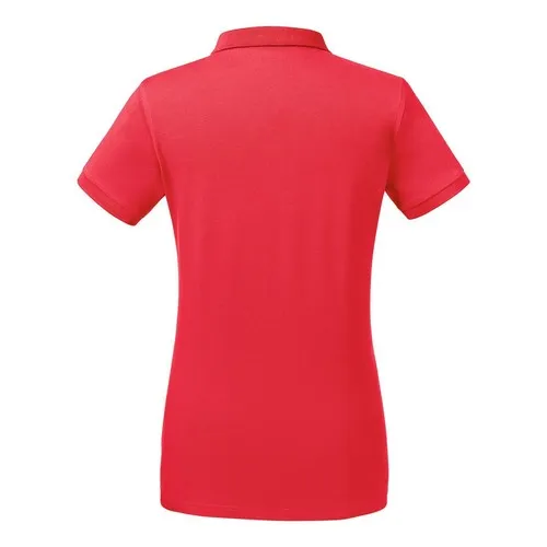 Polo moulant en tissu stretch