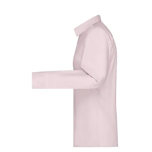 Chemise femme à manches longues en popeline