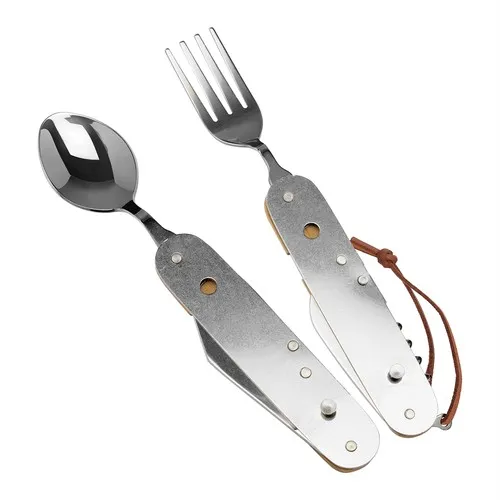 Outil Multifonction Bambou 6-en-1 Personnalisable avec Couverts