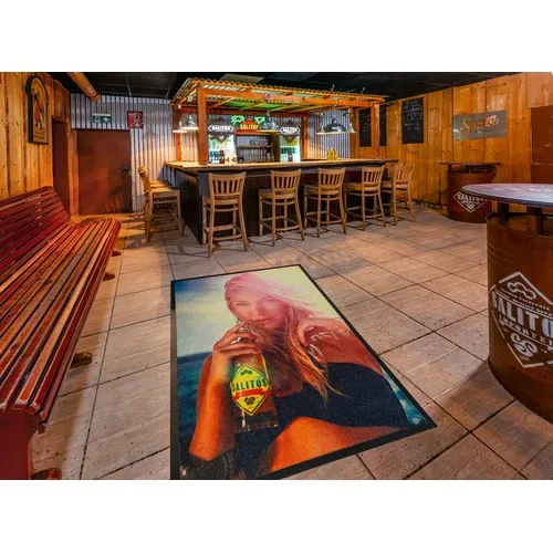 Tapis publicitaire personnalisé - Impression haute définition