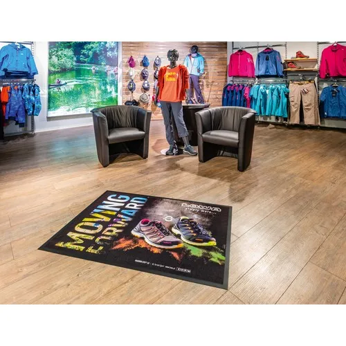 Tapis publicitaire personnalisé - Impression haute définition