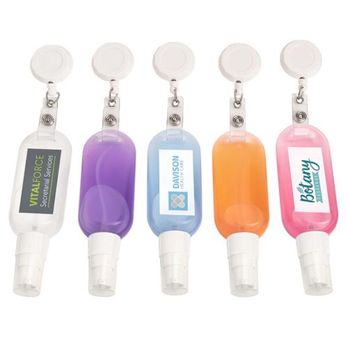 Gel désinfectant mains 50ml en rouleau personnalisable
