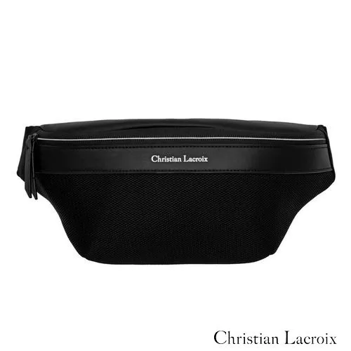 Sac Banane Premium Whiteline Black - Personnalisable