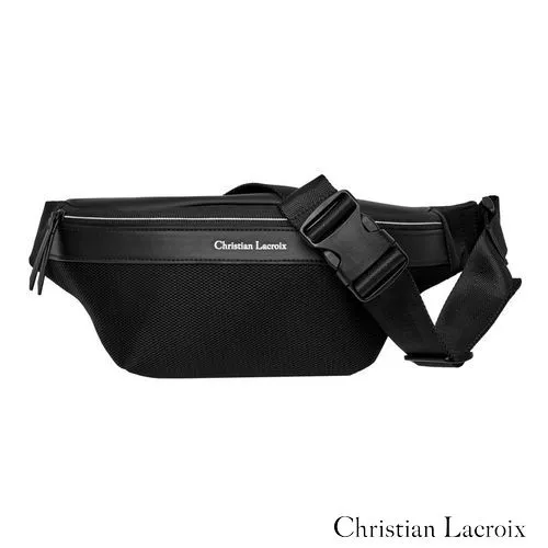 Sac Banane Premium Whiteline Black - Personnalisable