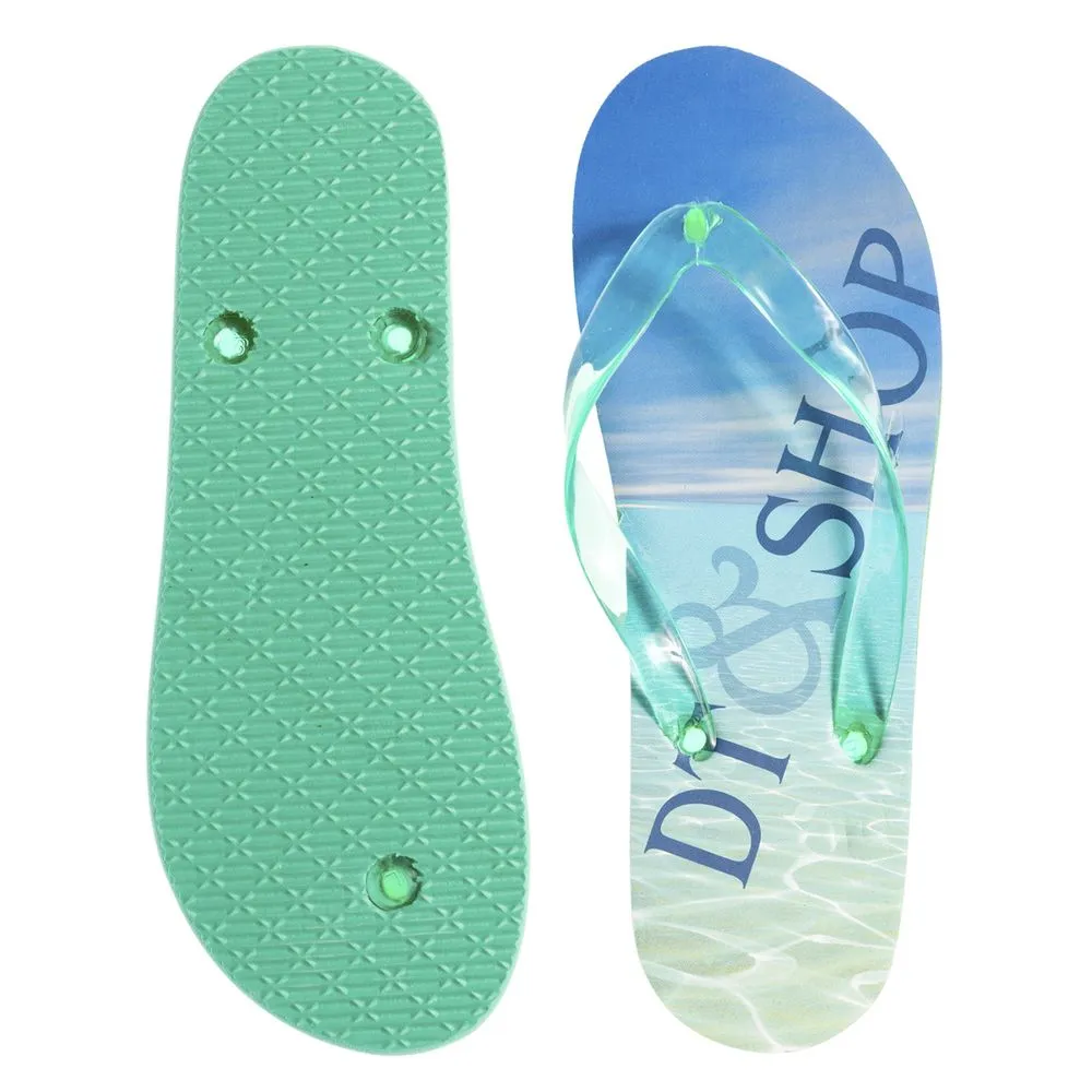 Tongs PE avec PVC lanière