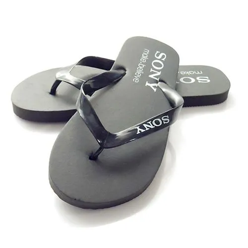 Tongs PE avec PVC lanière