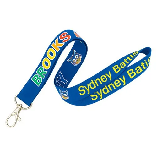 Tours de Cou Plats Personnalisés - Impression Sérigraphie 1 Couleur