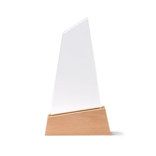 Trophée Verre Nautique NAVIS - Base Bambou avec Écrin Kraft