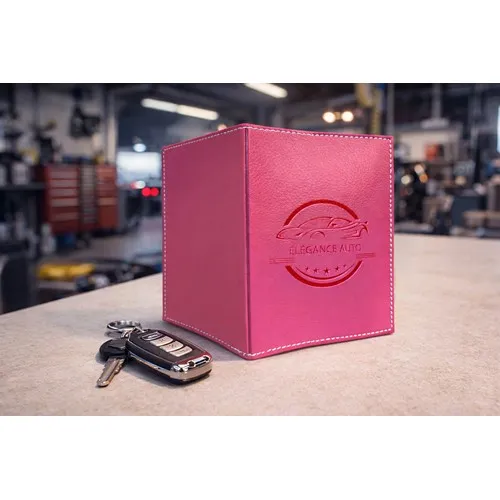 ETUI CARTE GRISE COUSU 2 VOLETS Simili cuir