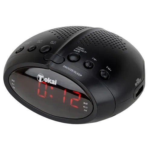 Radio-réveil FM ET USB DE CHARGE