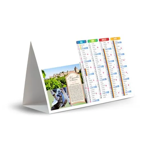 CHEVALET DE COMPTOIR - CEP DE VIGNE 2026 - QUADRI