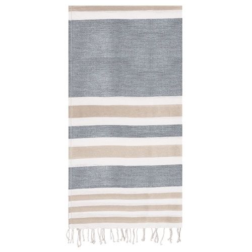 Serviette Paréo en Coton avec Franges Personnalisable