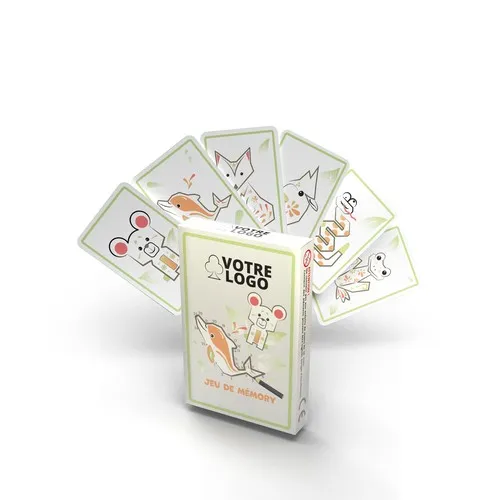 Jeu de memo "Animaux" - 33 cartes