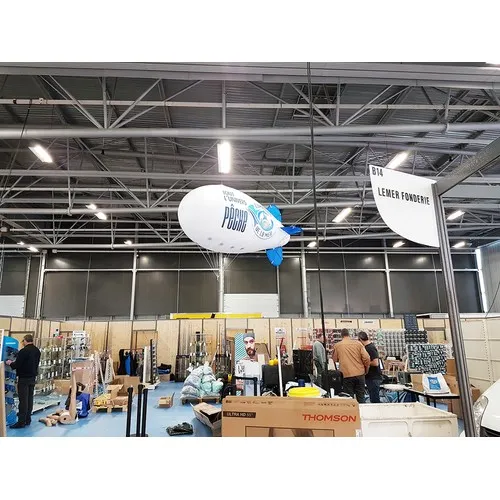 Dirigeable Publicitaire 6m à l'Hélium - Visibilité Maximale