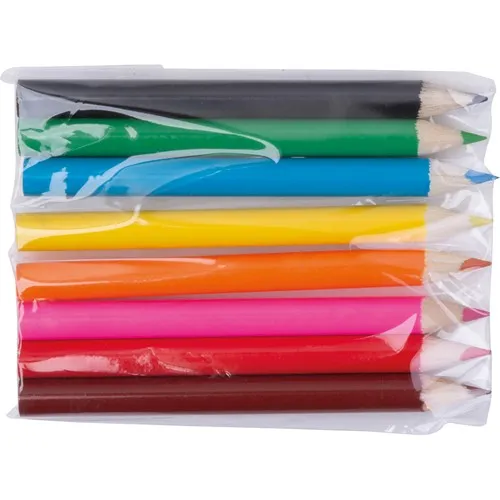 Étui Crayons de Couleur Personnalisé - Set de 8 Crayons Artistiques