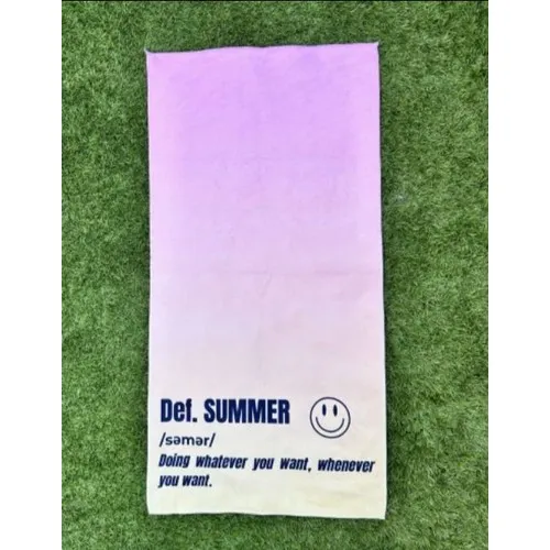 Serviette Microfibre Personnalisable 75x150cm - Sérigraphie