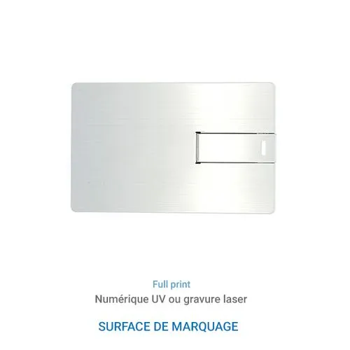 Carte USB ALU MILAN - 1 Go