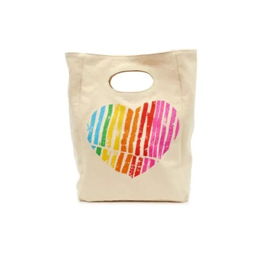 Sac Fourre-Tout Coton Personnalisable - Poignées Courtes